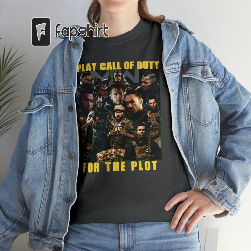 I Play Call Of Duty For The Plot | COD MW2 Merch, COD MW2 Shirt