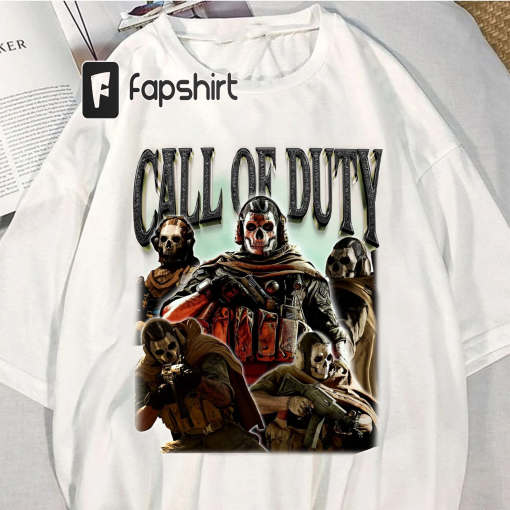 Ghost Call Of Duty Vintage Shirt, Ghost Call Of Duty Homage Shirt, Modern Warfare Ghost Sweatshirt, Simon Riley Modern Warfare Tee Hoodie