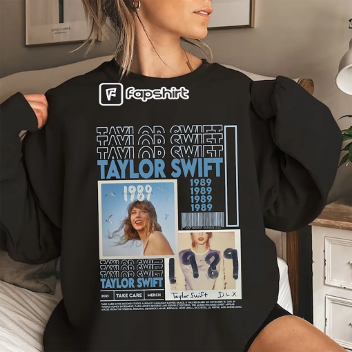 Vintage 1989 Seagull Sweatshirt 1989 Era Crewneck Taylors Version Merch 1989 Blue Crewneck In My 1989 Era Taylor Swiftie Merch Gift