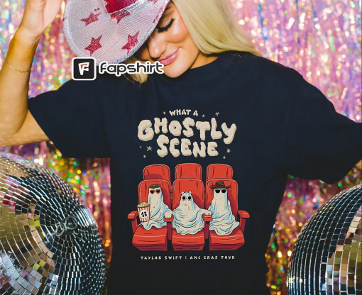 Taylor Swift AMC Eras Tour Ghost Shirt