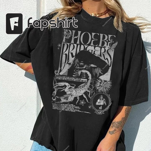 Vintage Phoebe Bridgers Tour Shirt, I Know The End Lyric Tee, Punisher, Aesthetic Band Tee, Phoebe On Tour, Gift For Fan