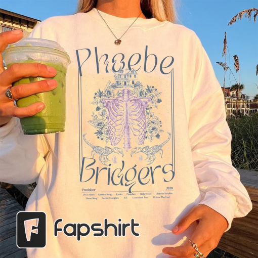 Phoebe Bridgers Vintage Shirt, I Know The End Punisher Merch, Lyric Tee, Vintage Retro Reunion Tour Indie Rock Aesthetic Band Crewneck