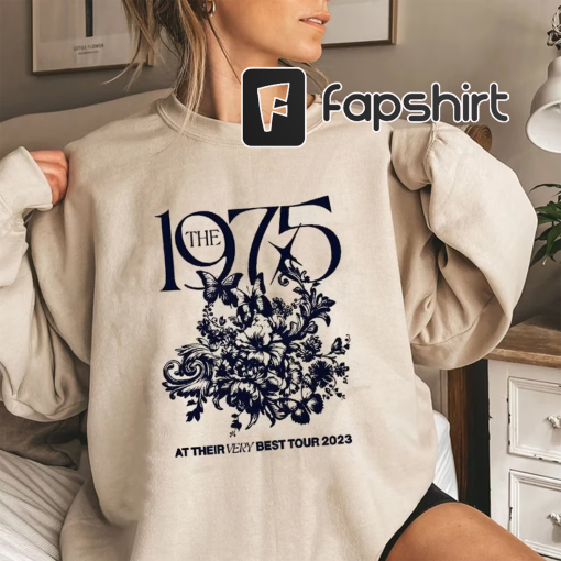 Vintage The 1975 North America 2023 Tour Sweatshirt, At Their Very Best T-Shirt, Pop Rock Band Merch, 2023 Music Festival, Gift For Fan