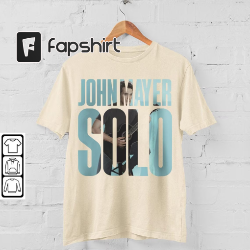 John Mayer Music Shirt, John Mayer Solo Tour Sweatshirt, John Mayer Solo Tour 2023 Vintage Retro Graphic Tee Music Unisex Gifts Fan Hoodie