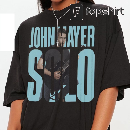 John Mayer Music Shirt, John Mayer Solo Tour Sweatshirt, John Mayer Solo Tour 2023 Vintage Retro Graphic Tee Music Unisex Gifts Fan Hoodie