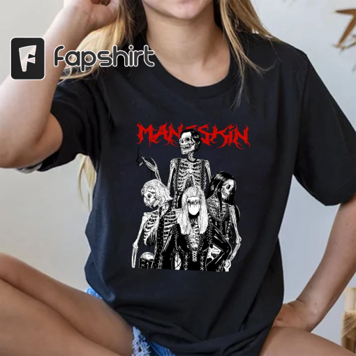 Måneskin Rush tour 2023 shirt, Maneskin 2023 Unforgettable Rush Tour Merchandise T-Shirt 0610MAF1-11