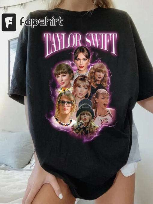 Vintage Taylor Swift 90s Style Shirt, 2023 Concert Shirt, Gift For Fans, The Eras Tour 2023 Shirt, Unisex Shirt for Men Women