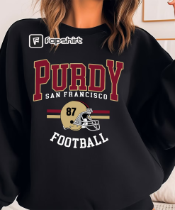 Brock Purdy San Francisco Football Sweatshirt, Vintage…