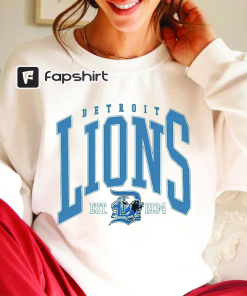 Detroit Lions Sweatshirt, Detroit Football T-Shirt, Detroit…