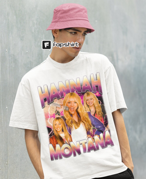 Retro Hannah Montana Shirt -Hannah Montana Vintage Shirt,Hannah Montana T shirt,Hannah Montana Crewneck,Hannah Montana Sweatshirt,90s Tshirt