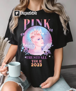 Pink Trustfall Tour 2023, Trustfall Album Tee,…