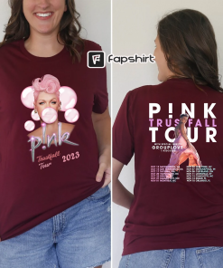 Pink Trustfall Tour 2023, Trustfall Album Tee,…