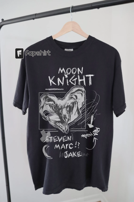 Vintage Styled Retro MoonKnight T-Shirt, Moonknight shirt, moonknight tshirt, comic book tshirt, comic book shirt