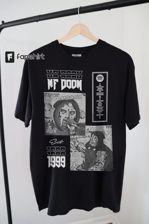 MF Doom Vintage Styled T-Shirt, Operations Doomsday Shirt, MF Doom Merch, MF Doom Shirt, Graphic Tee