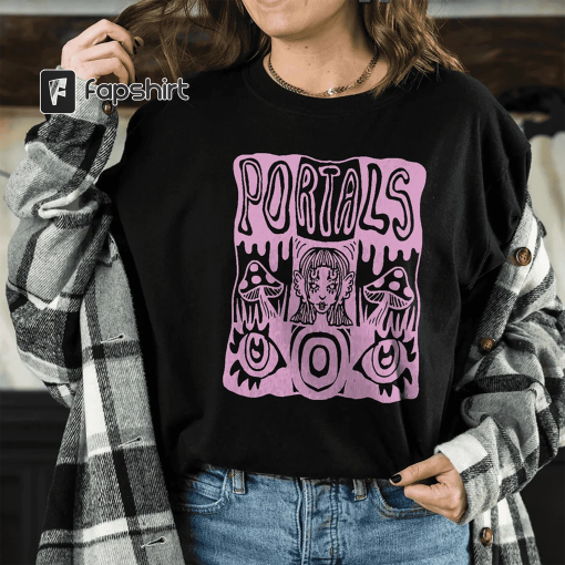 M-elanie Martin-ez T-Shirt Porta-ls To-ur Sweatshirt EVI-L Hoodie C-ry Bab-y Shirt Unisex Mel-anie Concert 2023 Gift For Her