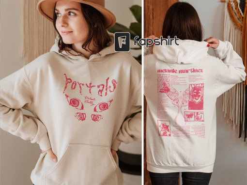 Porta-ls To-ur 2-Sided Sweatshirt M-elanie Martin-ez T-Shirt EVI-L Hoodie C-ry Bab-y Shirt Unisex Mel-anie Concert 2023 Gift For Fans