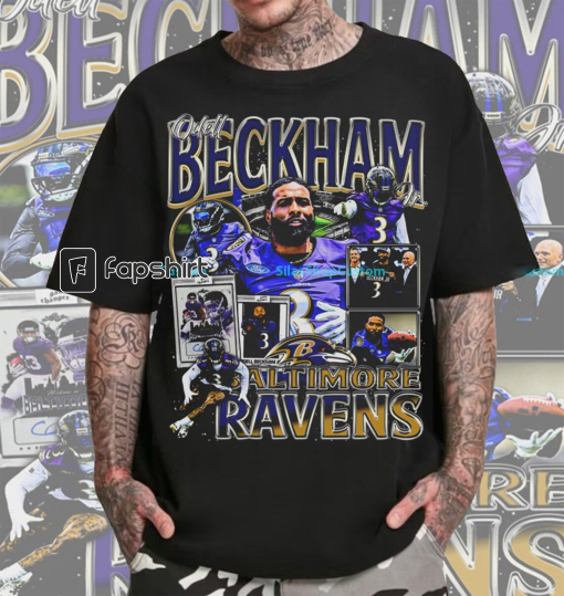 Vintage 90s Graphic Style Odell Beckham Jr T-Shirt, Odell Beckham Jr Tee, Odell Beckham Jr Oversized TShirt, Football T-Shirt, Sport T-Shirt