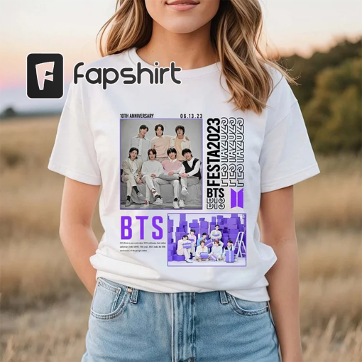 BTS Festa 10th Anniversary Festa Photo T-shirt