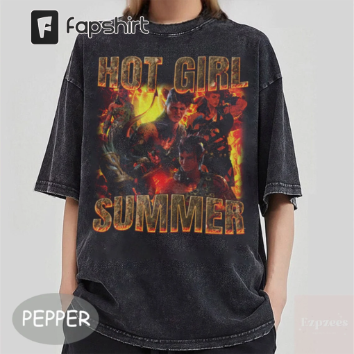 Hot Girl Summer Karlach Baldur’s Gate Comfort Colors Shirt, Baulders Baldur Shirt, Baldurs Gate Bulders Karlach Merch