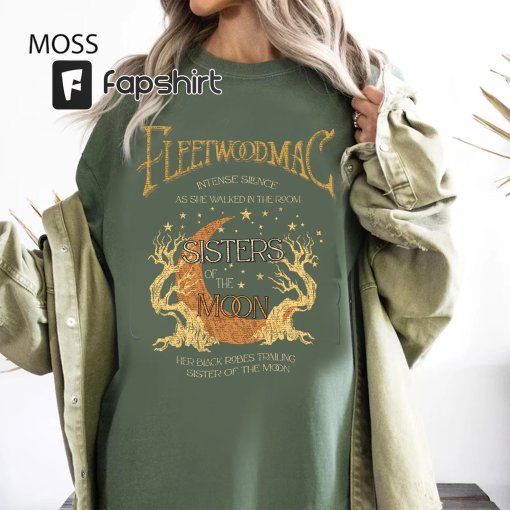 Vintage Fleetwood Mac Comfort Colors Shirt, Sisters Of The Moon Shirt, Vintage Fleetwood Mac T-Shirt, Vintage Music Rock