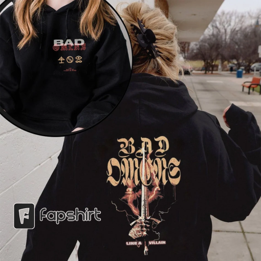 Fade Reaper Tee Bad Omens Shirt, Band Track List 2023 Merch The Concrete Forever Tour 2023 Hoodie, Wraith Bad Omens Tee