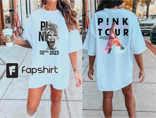 Comfort Colors P!nk Summer Carnival 2023, Trustfall Album Tee, Pink Singer Tour, Music Festival Shirt, Concert Apparel, Pink Music Clothing