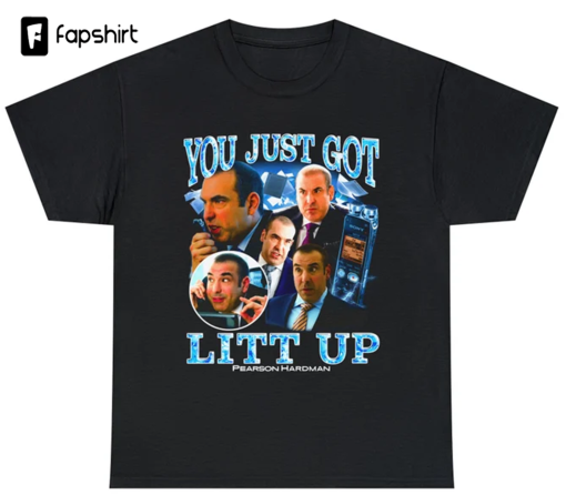 You Just Got Litt Up t-shirt, pearson hardman shirt