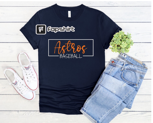 Astros Baseball V-Neck | Houston Baseball V-Neck | Astros Playoffs Shirt | Astros Baseball Shirt Women |Cute Astros Shirt