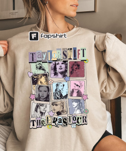 Vintage Taylor The Eras Tour Shirt, Swiftie…