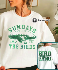 Philadelphia Football Sweatshirt.Philadelphia Eagles Sweatshirt.Sundays are for…