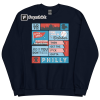 ADULT Phillies Crew Neck, Baseball Shirt, Philly Phanatic Sweatshirt, Phillies Baseball Crew Neck, Oversized Crew Neck