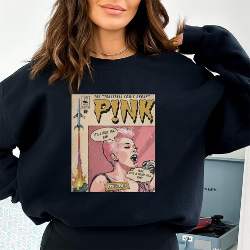 P!nk Pink Singer Summer Carnival 2023 Tour T-Shirt, Trust fall Album Shirt, Pink Tour Shirt