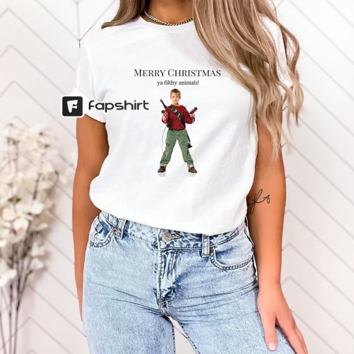 Home Alone Shirt, Home Alone Quotes, Home Alone Christmas Shirt, Kevin McCallister Christmas, Christmas Gift, Christmas Shirt