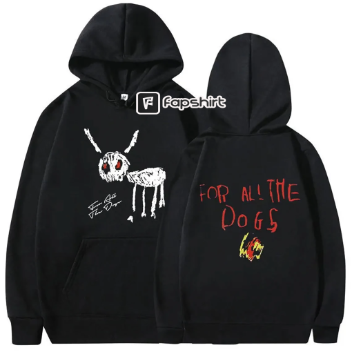 For all the dogs New Album Drake Hoodie: Vintage-Inspired Rapper hip-hop Drake