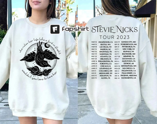 Stevie Nicks Tour 2023 Shirt, Fleetwood Mac Band Tour 2023, Stevie Nicks Bird In Flight Rhiannon, Stevien Nick 2023, Stevien Nick tracklist