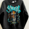 2 Sided The Ghost Band T-shirt, Ghost Shirt, Retro Ghost Band Tee, 2023 The Ghost Tour Gift Tshirt Hoodie Sweatshirt Unisex