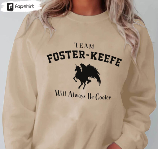 Team Foster Keefe Foxfire Academy Shirt, Trendy Short Sleeve Tee Tops