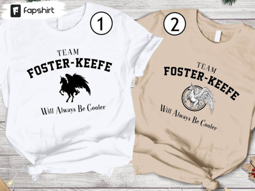 Team Foster Keefe Foxfire Academy Shirt, Trendy Short Sleeve Tee Tops