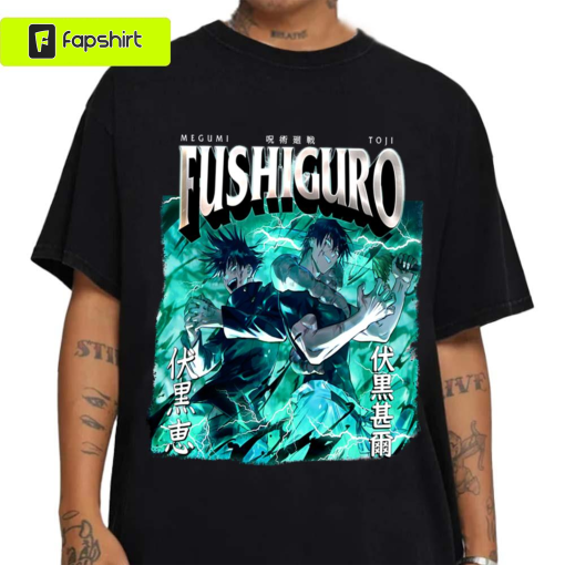 Fushiguro Father And Son Megumi And Toji Sukuna Jujutsu Kaisen Unisex T-Shirt