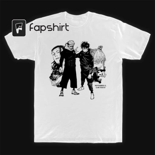 Jujutsu Kaisen ”Nov 12” V2 Anime Manga T-Shirt