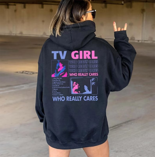 TV Girls Vintage Hoodie, Who Really Cares Tour sweatshirt, TV Girls French Exit Fan gift Sweatshirt Hoodie, Vintage TV Girls Style