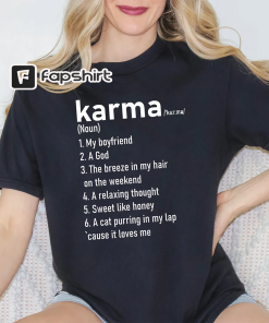 Karma T-Shirt, Comfort Colors, Swiftie Merch, Midnights,…