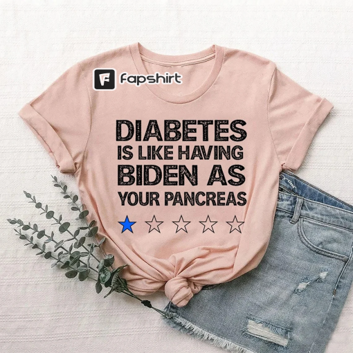 Diabetes Awareness Shirt, Funny Pancreas Tshirt, Funny Diabetic Gift,One Star Rating Diabetes Awareness Shirt, In November T1D Support Gift