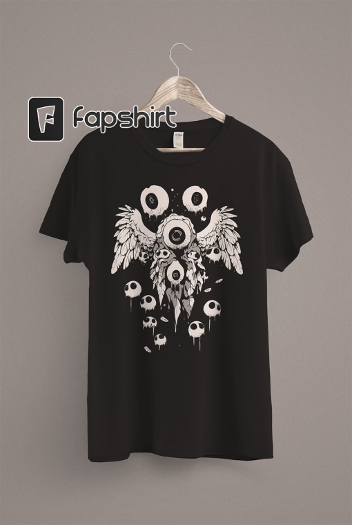 Weirdcore Eyeball T-Shirt | Dreamcore Aesthetic | Grunge Clothing | Edgy Trippy Shirt | Horror eGirl clothes | Dark Pastel Goth