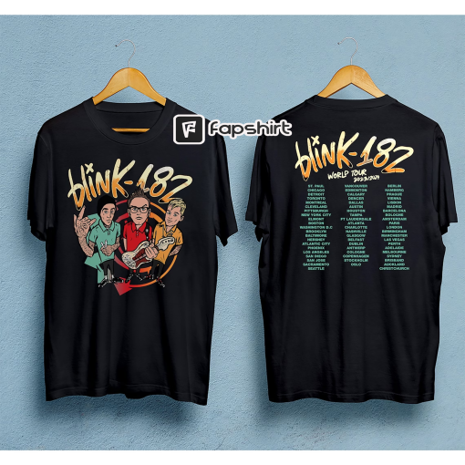 Vintage Blink 182 2Sided Shirt, Blink 182 T Shirt, Blink 182 Tee, Vintage Blink 182 Shirt, Blink 182 Band Tee, Blink 182 Rock Shirt