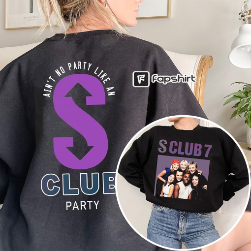 Retro Vintage S Club 7 T-Shirt 2023 UK Tour Shirt Adults & Kids 90’s Pop Music Fan Tee Shirt Top Tour T-shirt, Unisex T-Shirt