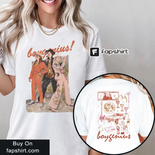 Vintage Boygenius Not Strong Enough Unisex T-shirt Boygenius 2Sided Shirt, Boy Genius, Indie Rock Tee, Boygenius Tour 2023