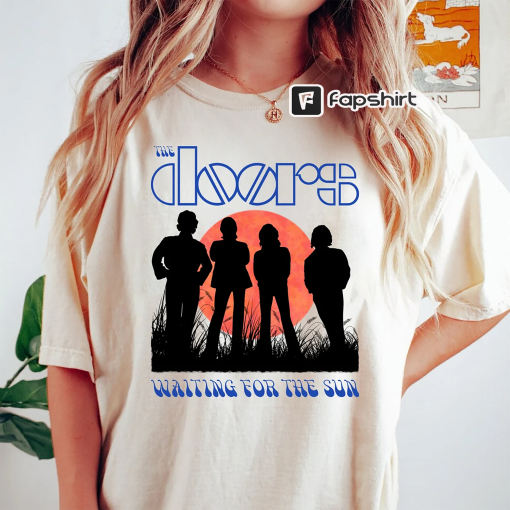 The Doors Waiting For The Sun Shirt-the doors Shirt, The doors T-Shirt, The doors Tee Shirt, Vintage band shirt, Vintage band Shirt