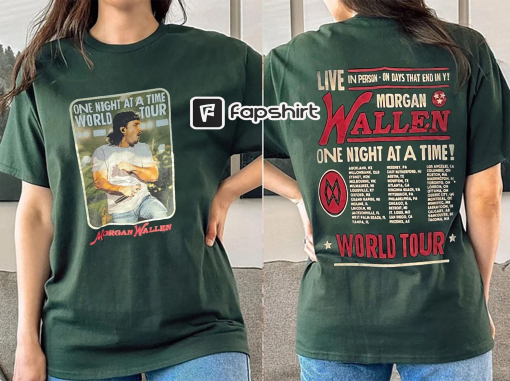 Morgan Wallen One Night At A Time Tour 2023 Shirt, Shirt for Men and Women, Gift Shirt on Halloween, Christmas, Anniveasary