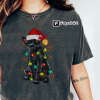 Tis the Season Christmas Sweatshirt, Christmas Coffee Shirt, Funny Christmas Crewneck Festive Holiday Tshirt Retro Christmas Sweater